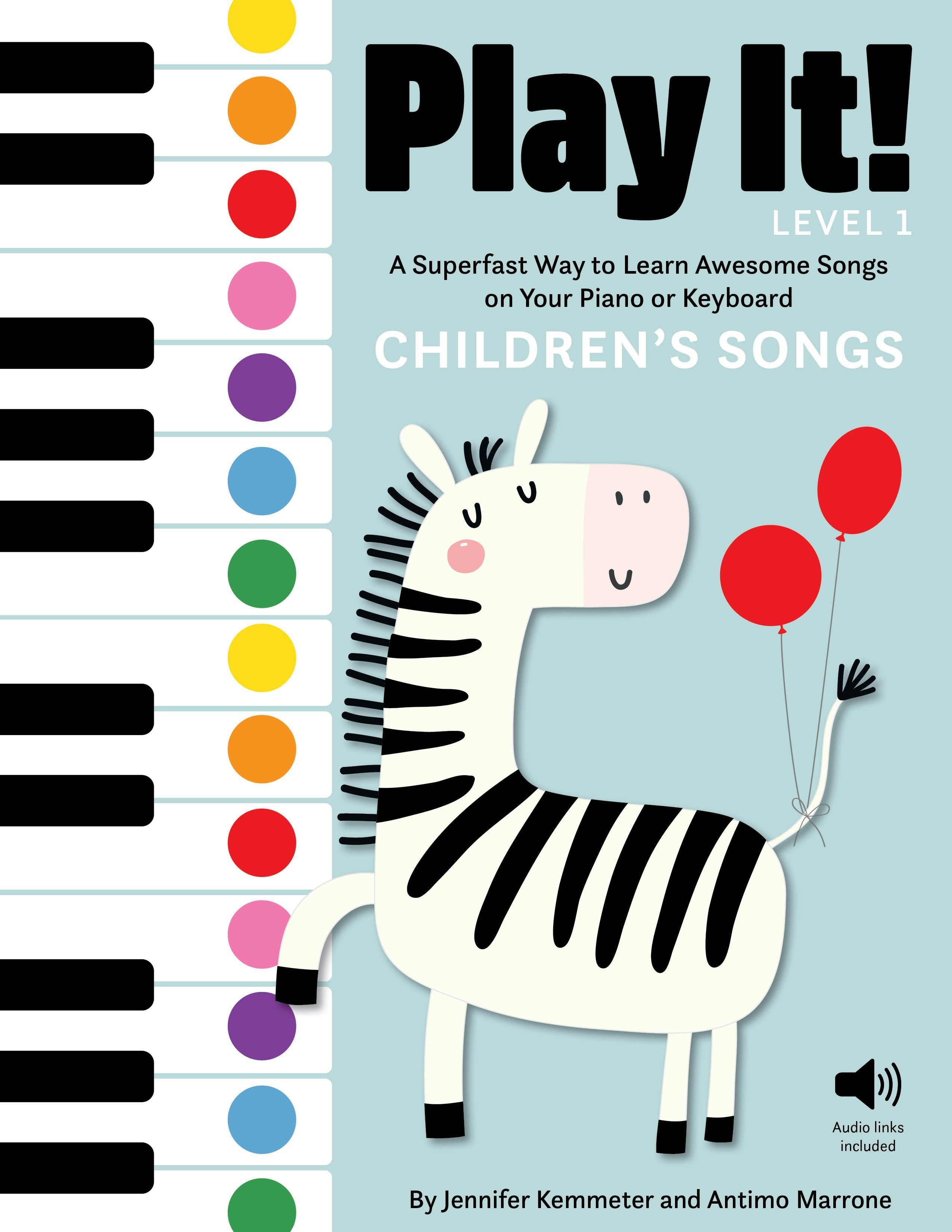 Book cover image for Play It! Children's Songs (Level 1) ISBN: 9781513262451